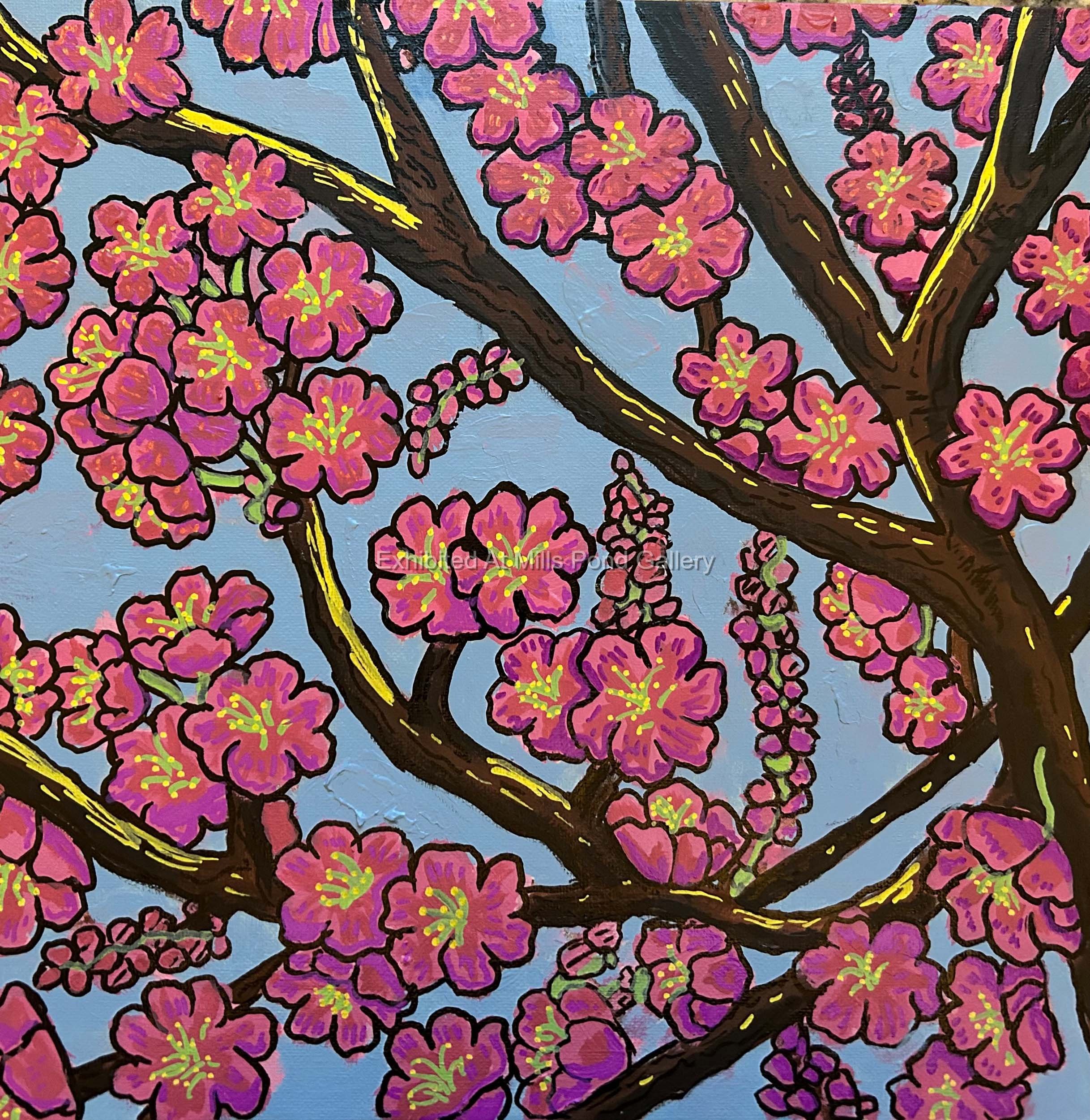 Carolanne Goff-Sakura Bloom-Acrylic and Oil on Canvas Board.jpg