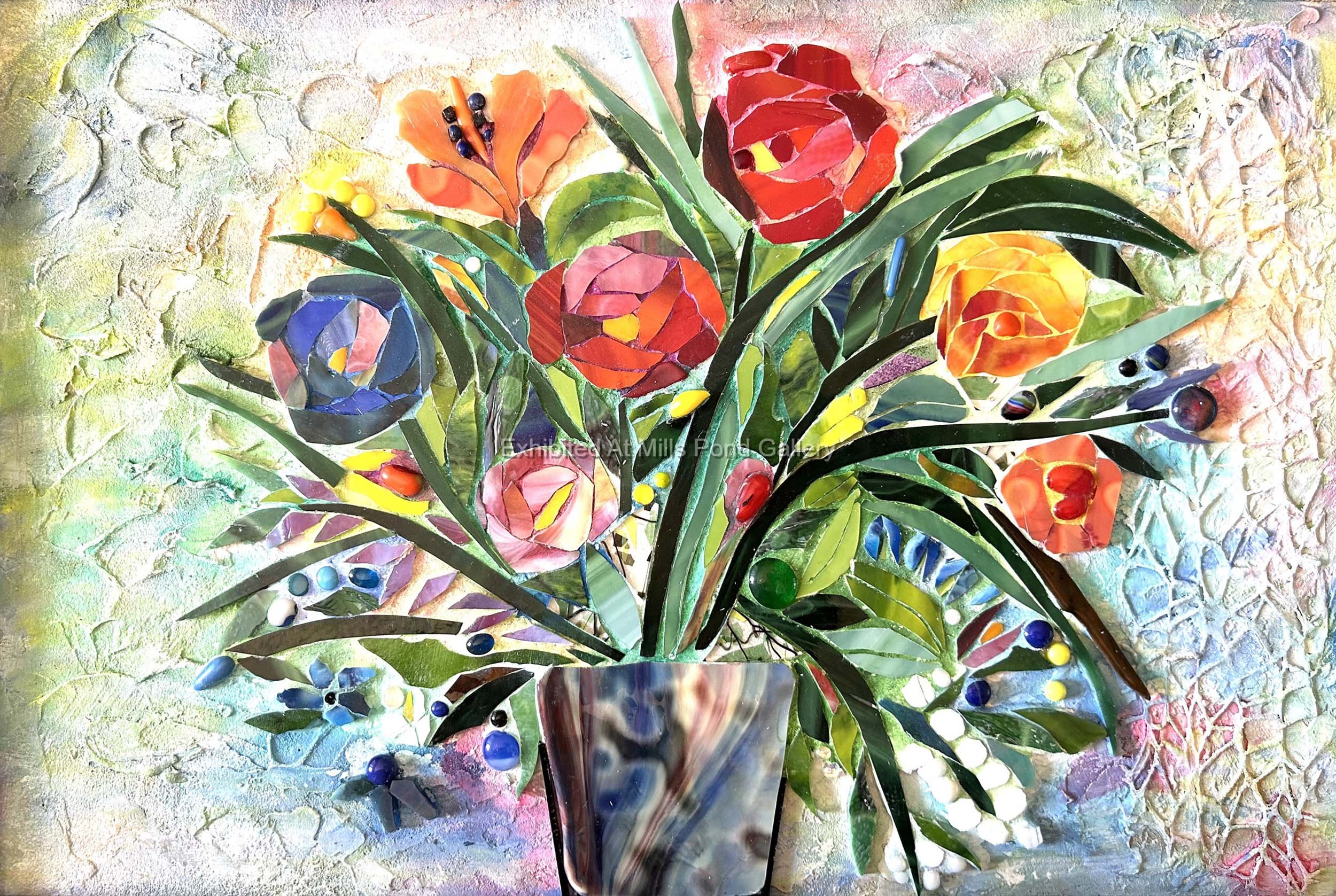 Gabriella Grama, Spring Rhapsody-Mixed Media Mosaic.jpg