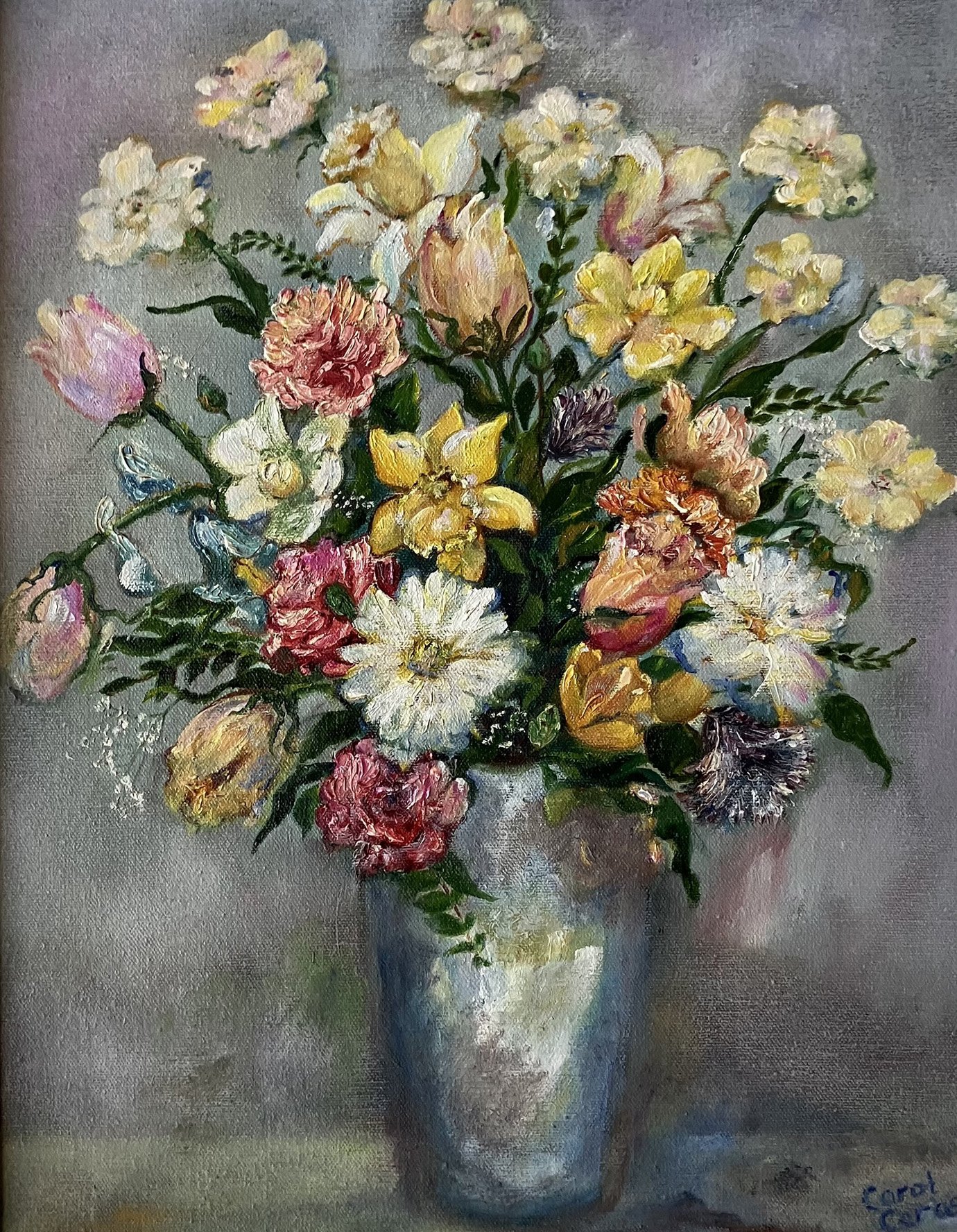 Carol Ceraso-Petal Fantasy-Oil