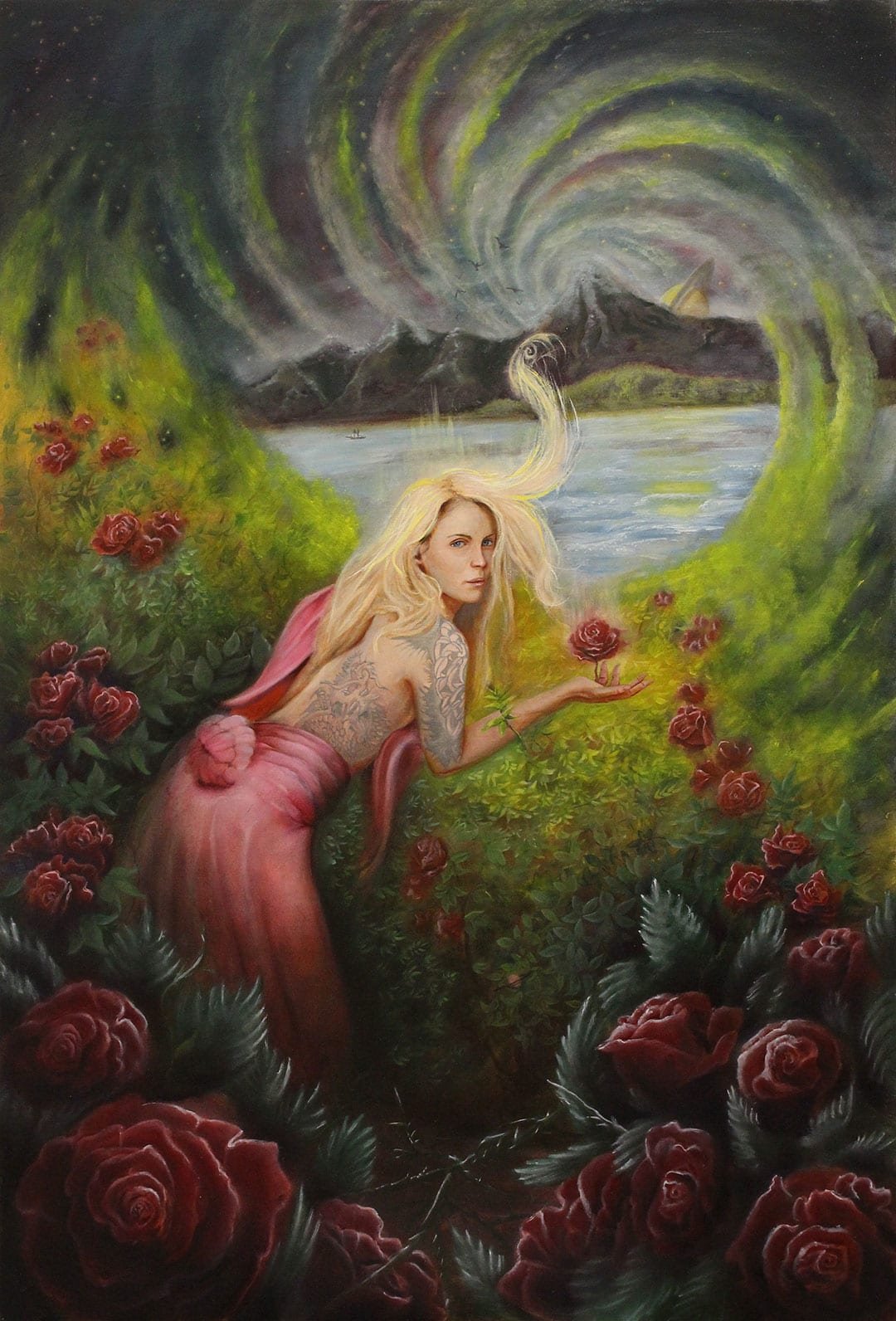 Joseph Weinreb-Dreamscape-Oil on Panel