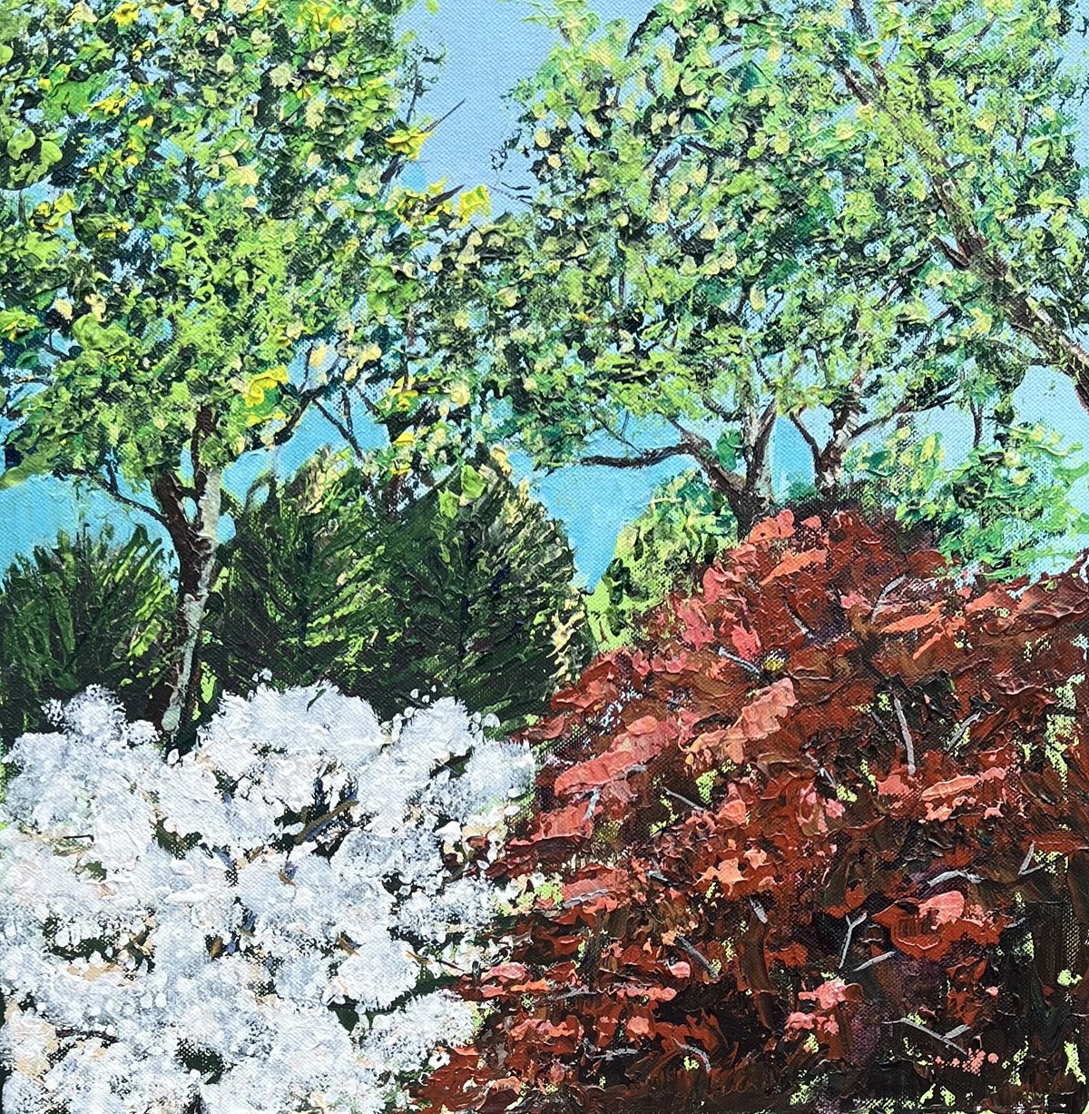 Kathleen McArdle-All Abloom-Acrylic