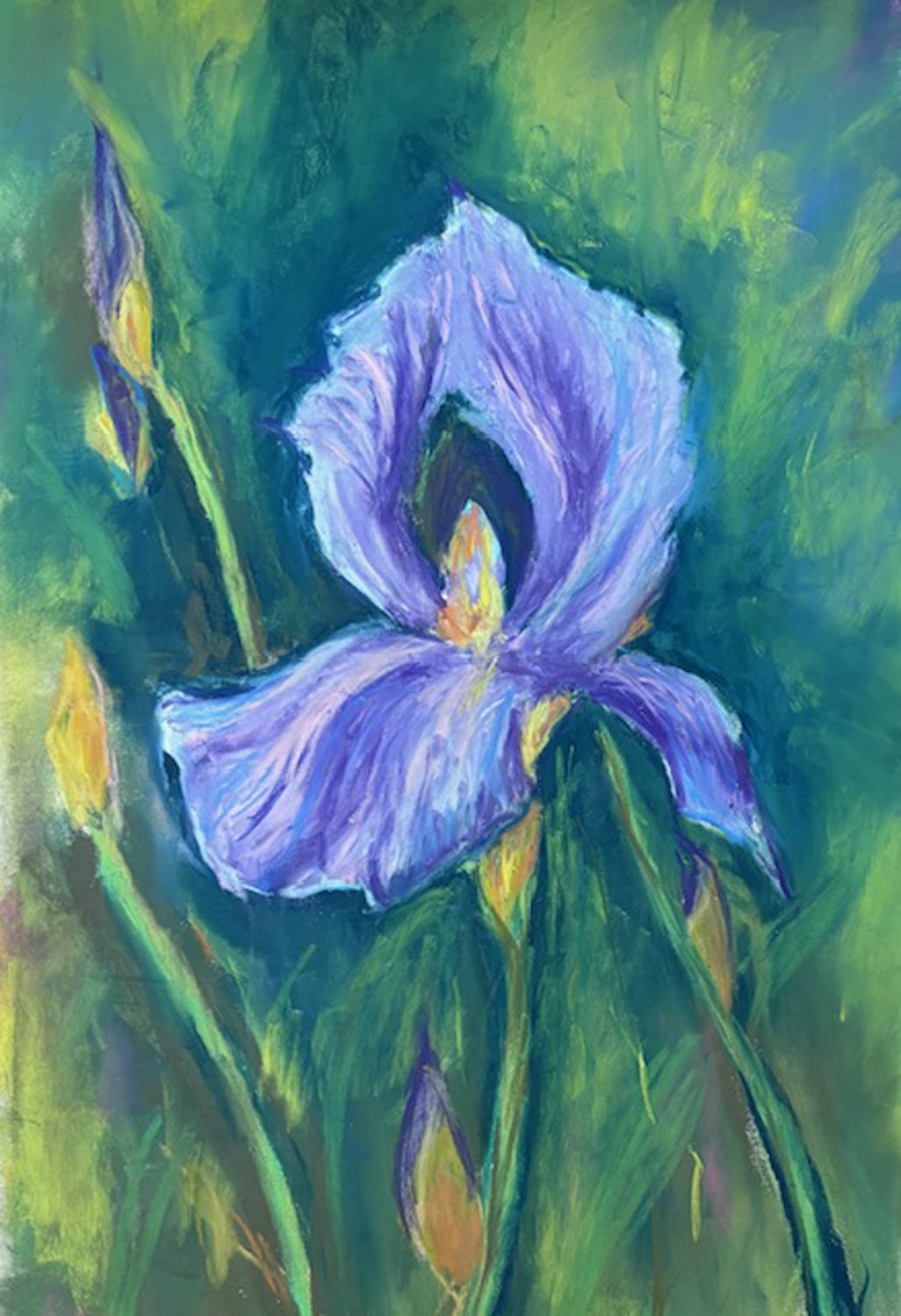 Patty Yantz-First Bloom-Pastel