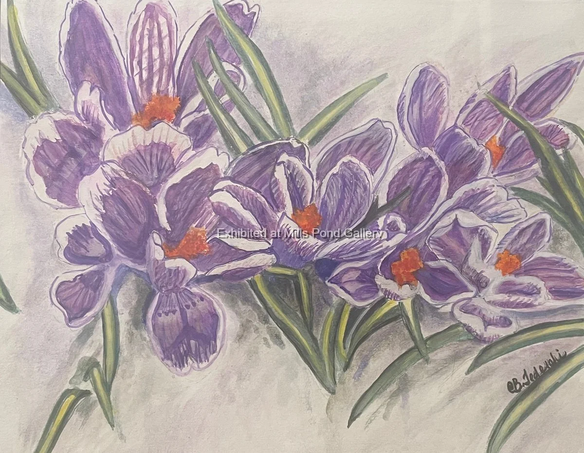 Betty Ann Tedeschi-The First Sign of Spring-Watercolor.jpg