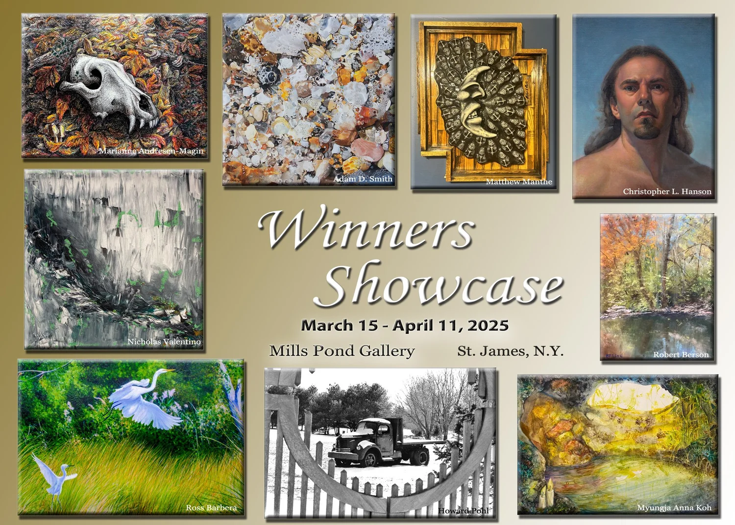 Winners Showcase 2025 Mills Pond Gallery