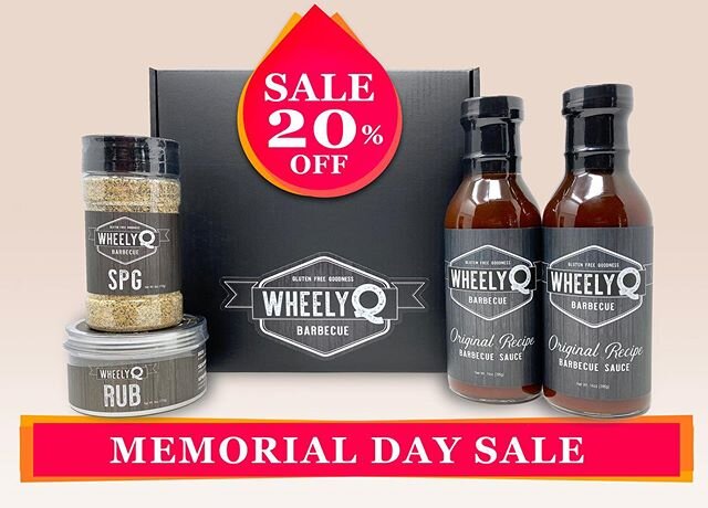 20%. O F F &nbsp;G I F T &nbsp;B O X E S! 
Memorial Day is almost here.&nbsp;&nbsp;Add a Gift Box to your barbecue plans.&nbsp;&nbsp;Regular price $25 - Now ONLY $20!

Free Local Delivery within 10 miles.

Offer ends&nbsp;&nbsp;May 25th at 9:00pm Pac