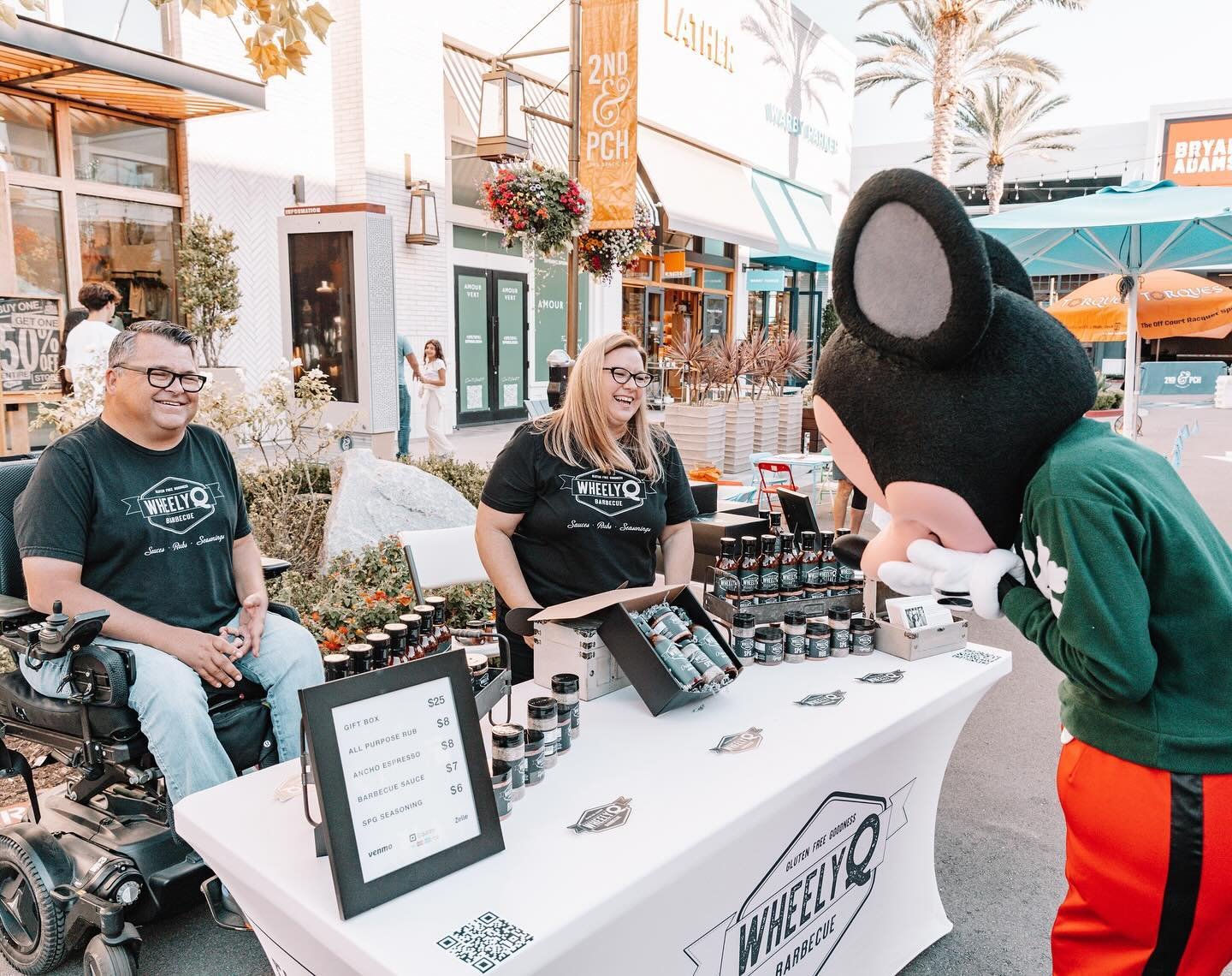 I mean, if Mickey Mouse is stoked over WheelyQ shouldn&rsquo;t you be too?

This photo is from the @dreamersmarkets held at @2nd_pch in Long Beach this past weekend. It was great meeting new customers, other vendors and Mickey!

Check out the link in