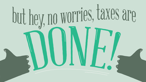 Tax Day! Watch the whole video on Hallmark here