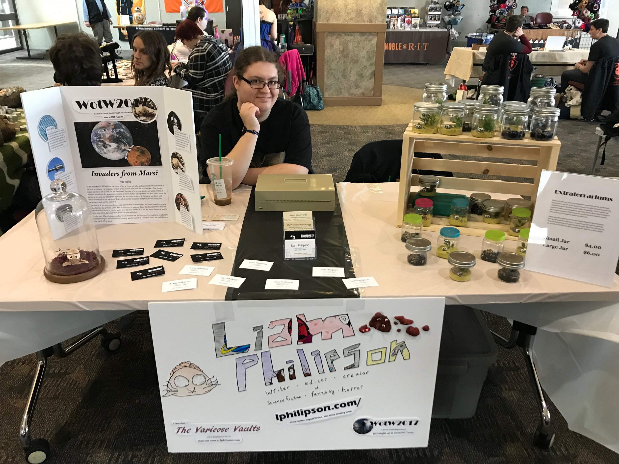 My full vendor table