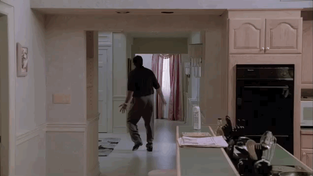 A nice bit of physical comedy from Gandolfini to bookend this episode.