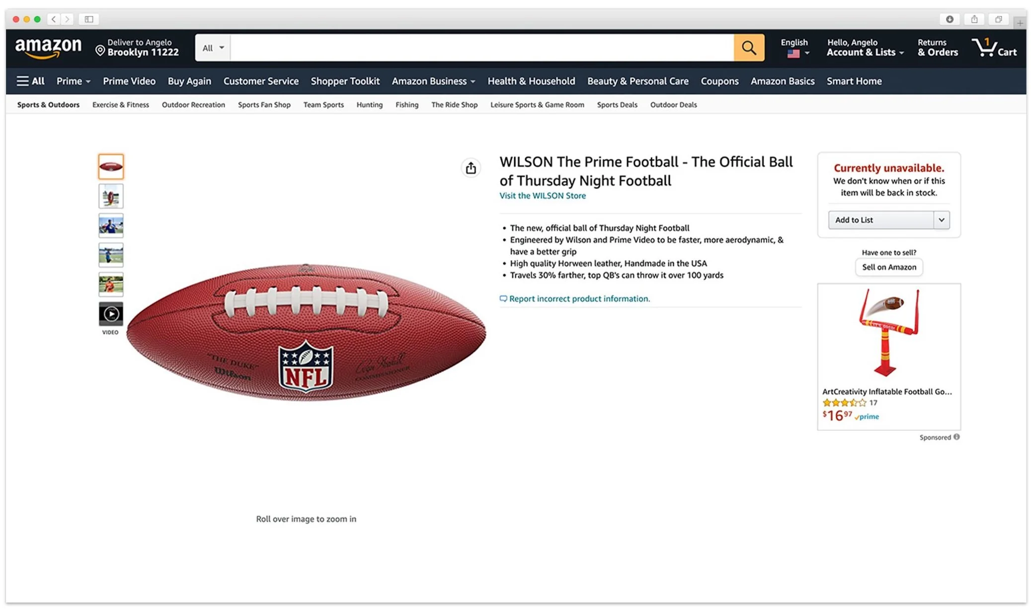 Nfl Live Football On Amazon Prime Video American Football Watch