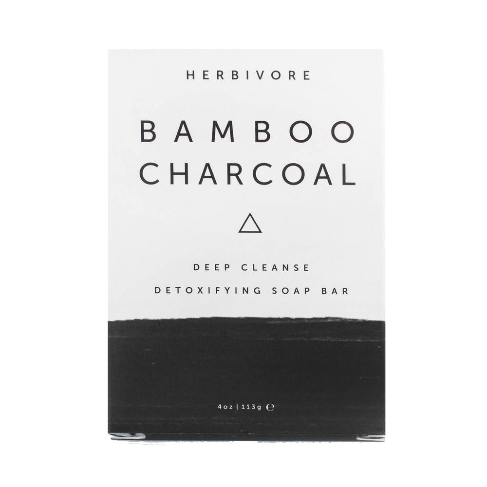 Herbivore Bamboo Charcoal Detoxifying Soap Bar
