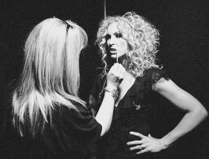 Sheila Davis with Kimberly Schlapman of Little Big Town.