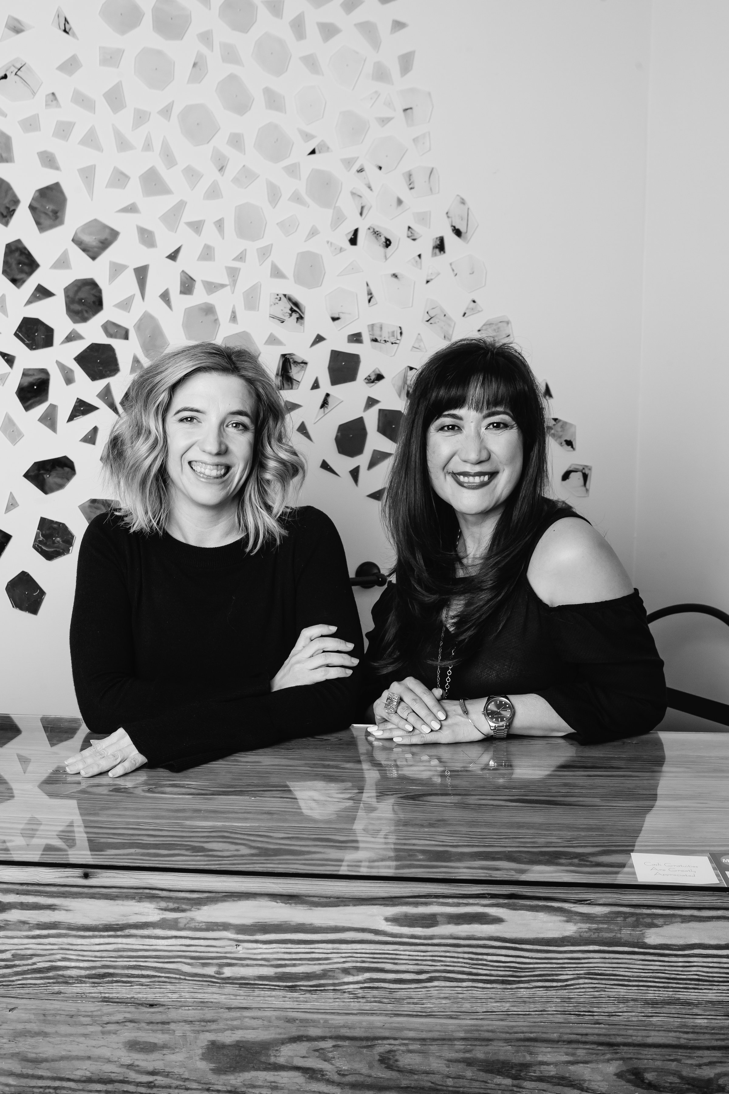 Karen Kops & Sherri Coates at their clean beauty collective Poppy & Monroe. Ashtin Paige