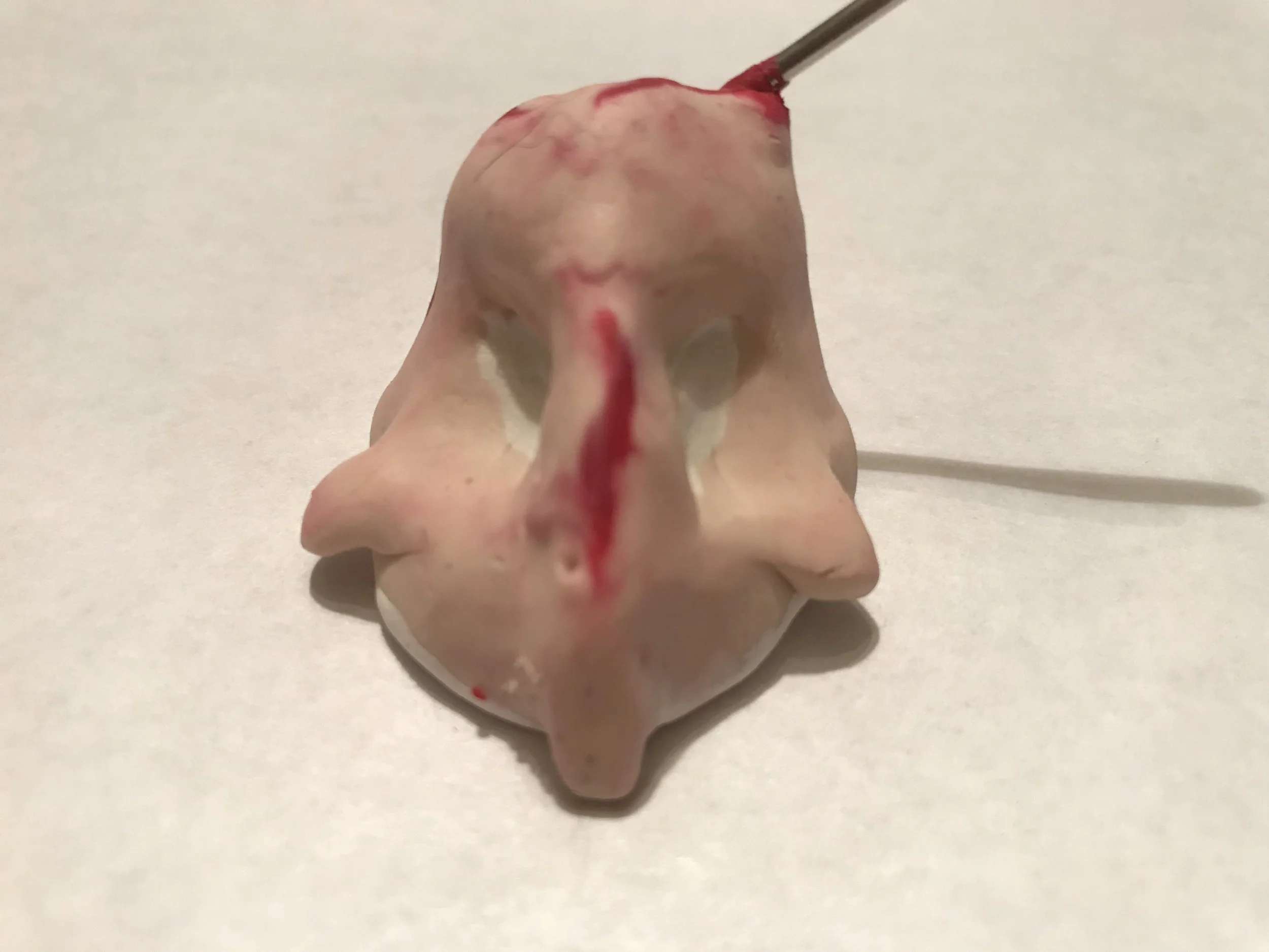 Bloodbag Clay Model