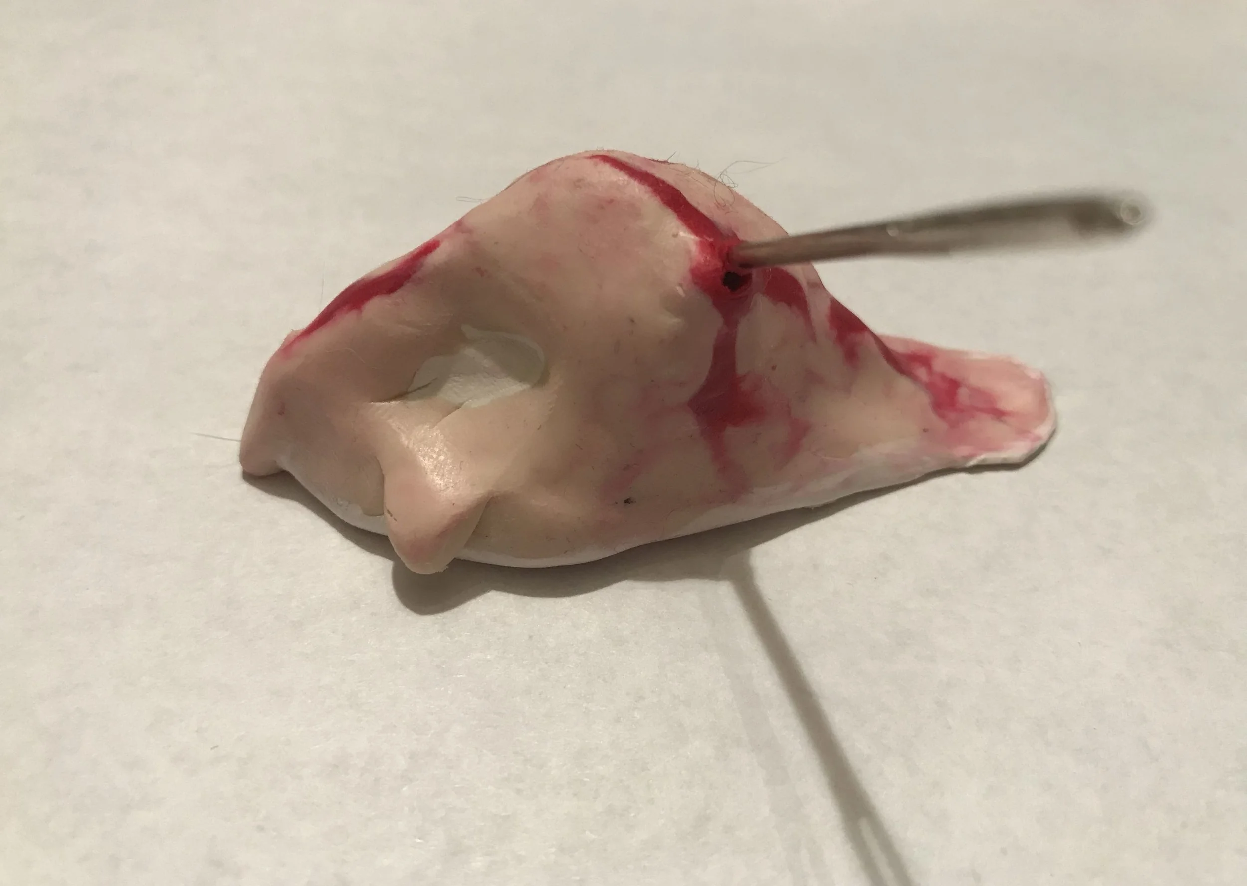 Bloodbag Clay Model