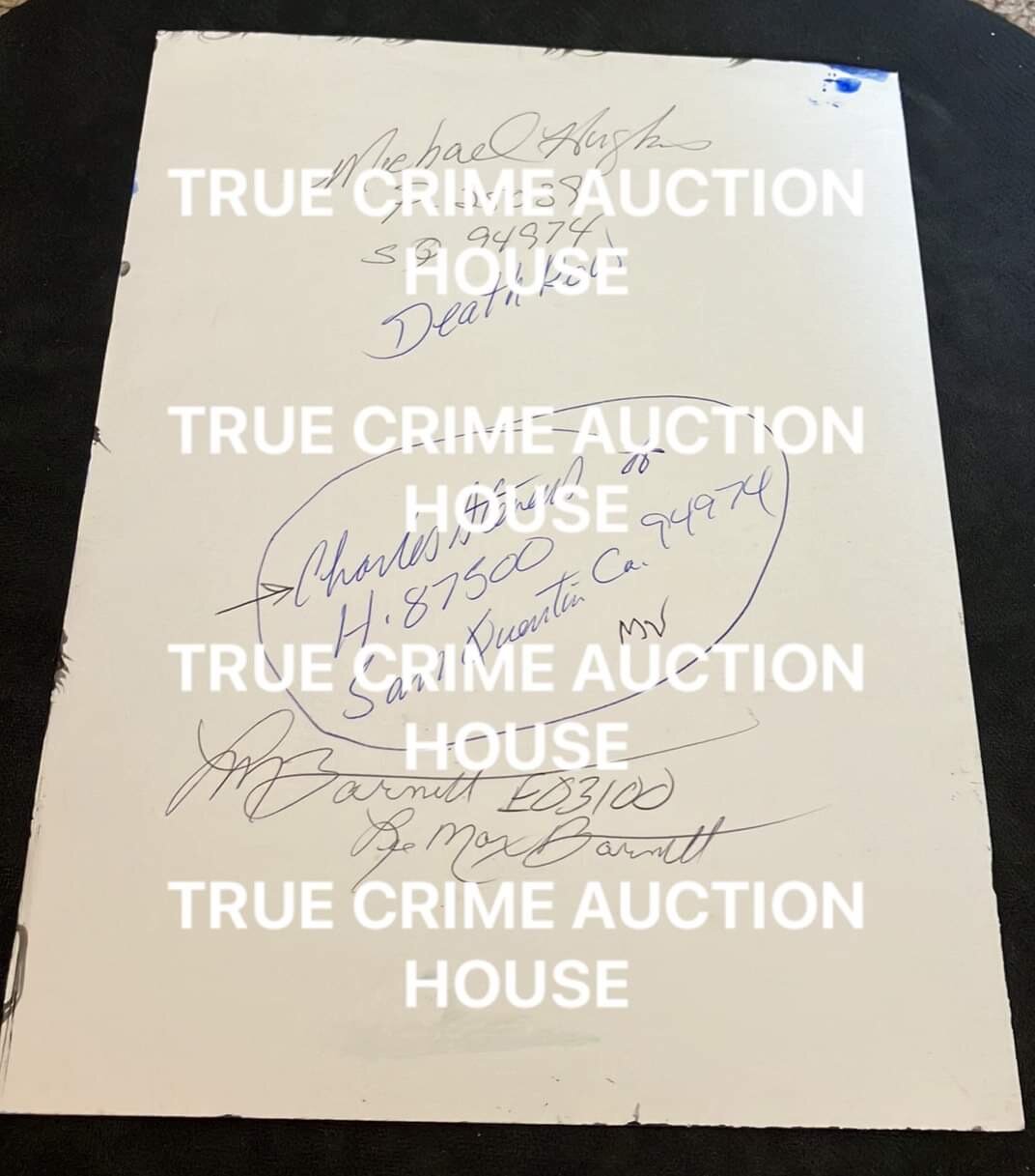 Michael Hughes, Charles Stevens and Lee Barnett signed painting — True  Crime Auction House