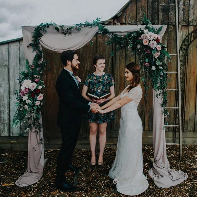 white-wooden-wedding-arch-auckland-event-hire