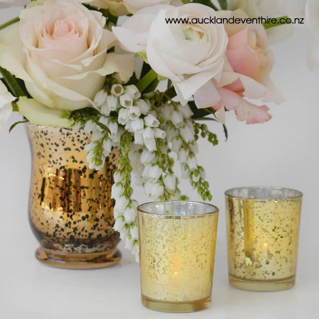gold-mercury-votive-tealight-candle-holders-auckland-wedding-party-event-hire-rent