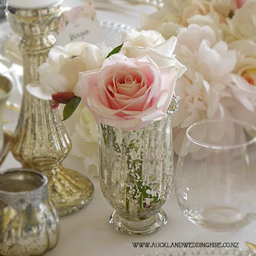 silver-antique-mercury-lantern-vase-auckland-event-party-wedding-hire