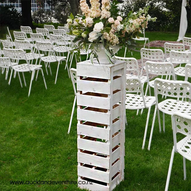 white-wooden-box-plinths-wedding-event-ceremony-hire-party-rent