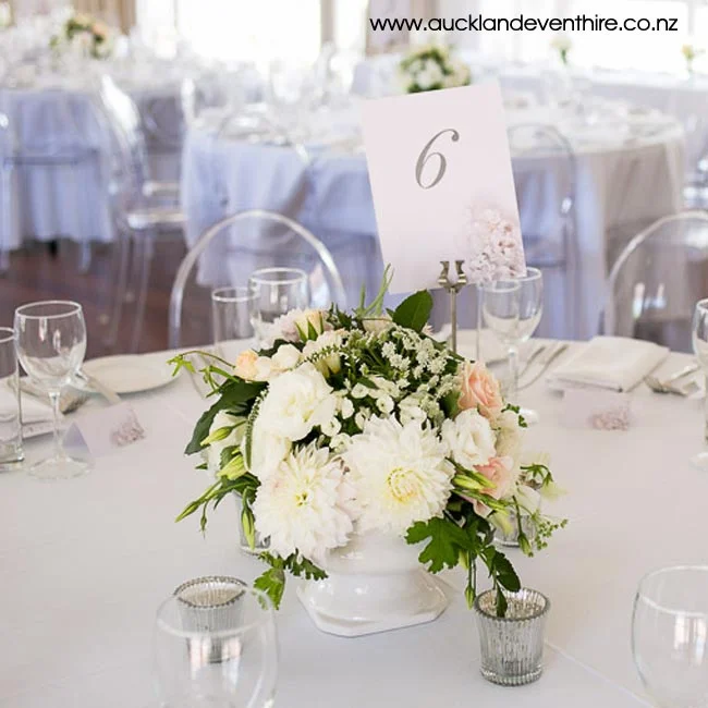 small-white-ceramic-urn-vases-auckland-event-wedding-party-hire