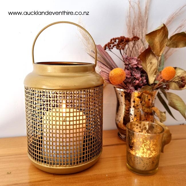 Gold-mesh-lantern-auckland-event-hire-party-wedding-rent