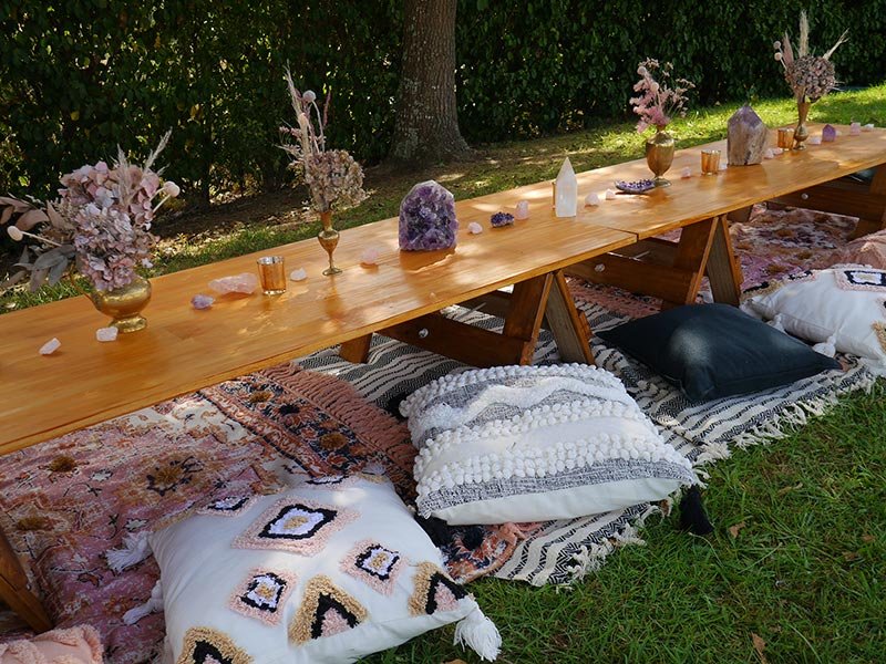 picnic set hire bohemian auckland