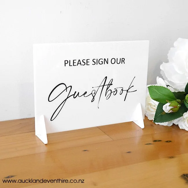 Signs & Easels — Auckland Event Hire