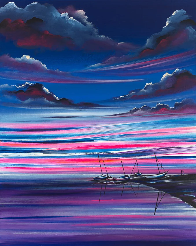 'Blakeney Harbour Sunset'