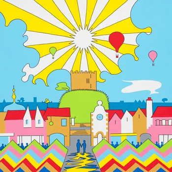 'Sunshine Over Norwich'