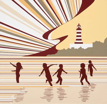 'Children at Dusk III'