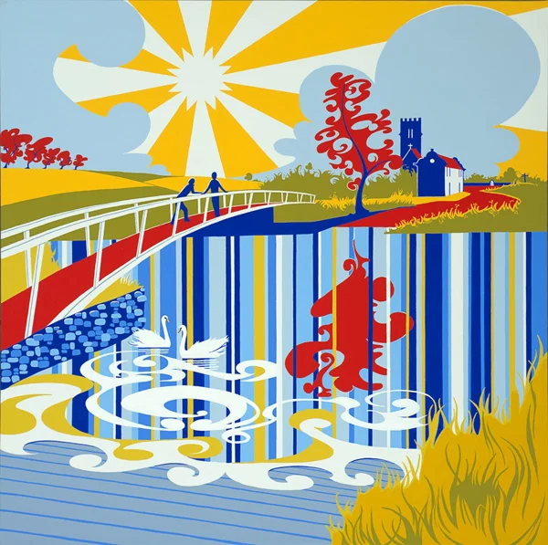 COMMISSION - 'Glandford Ford, Norfolk'