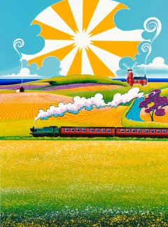 'Train Through Weybourne'
