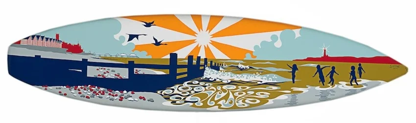 'Cromer Beach Panorama' - SOLD - 