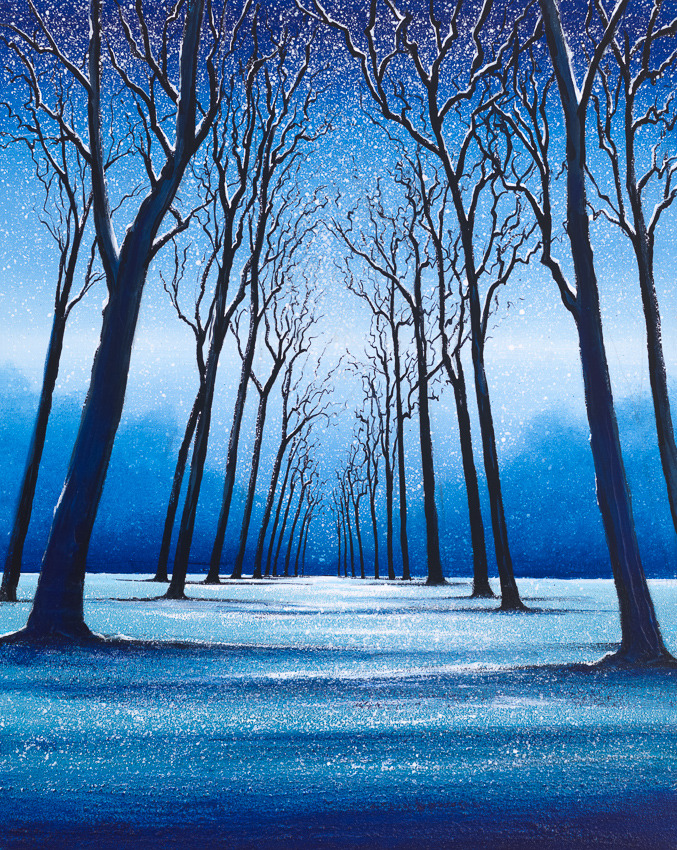 'Woodland in Winter'