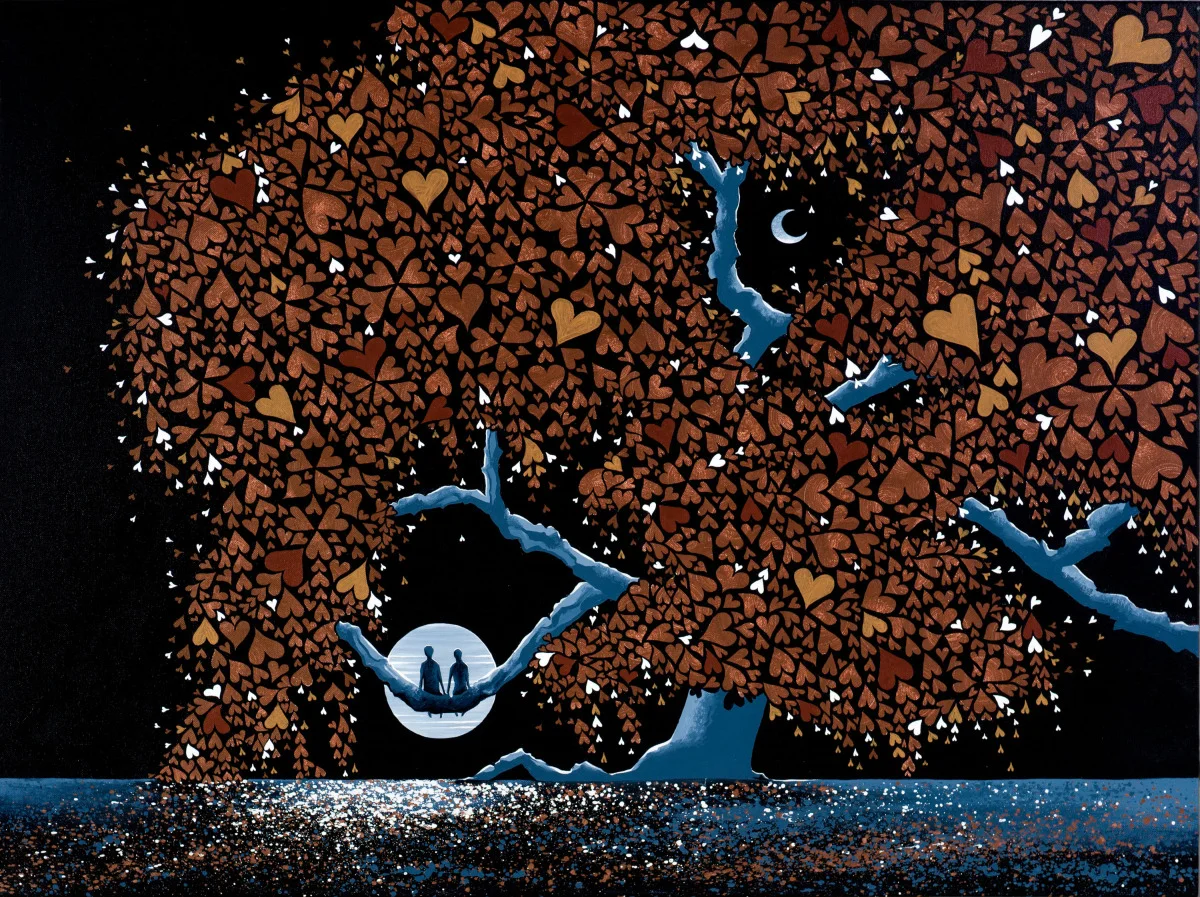 'Moonlit Tree of Hearts'