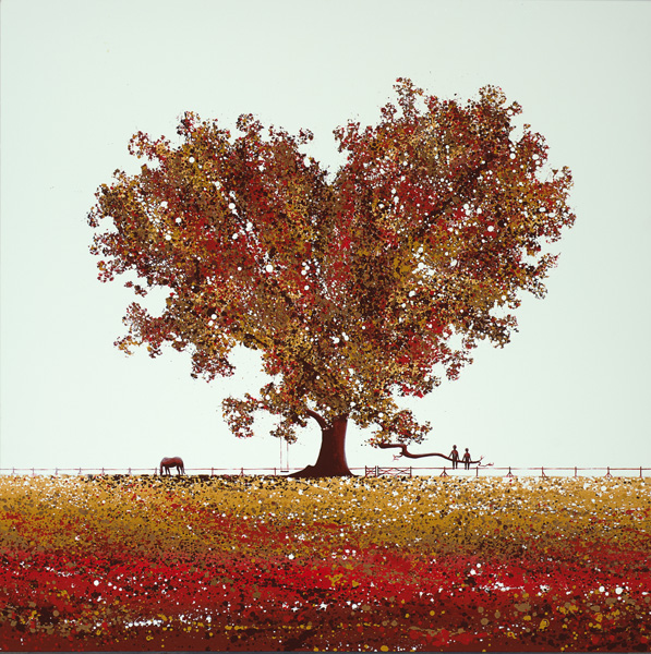 Autumn Time Under the Tree