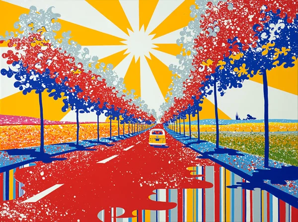 Sun Drenched Road Trip