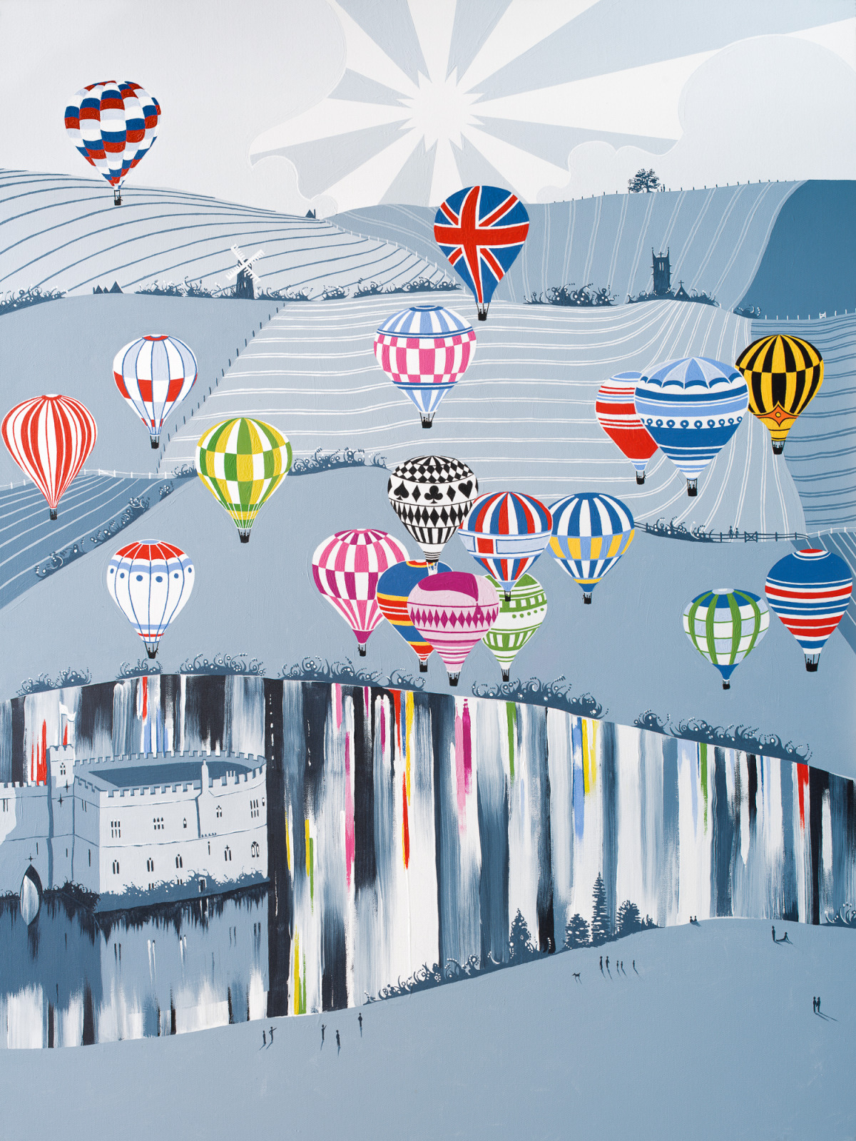 'Balloons over Leeds Castle' (KENT)