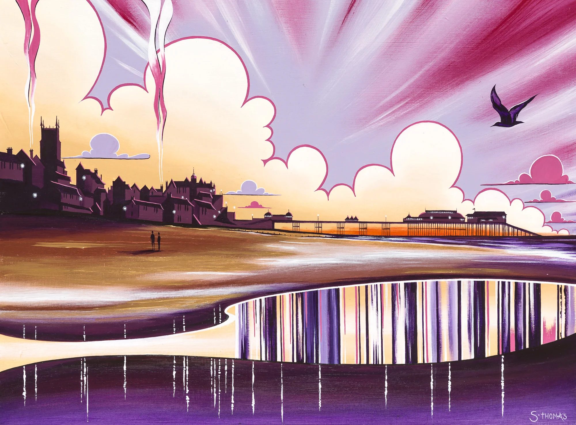 Ruby Skies Over Cromer.jpg