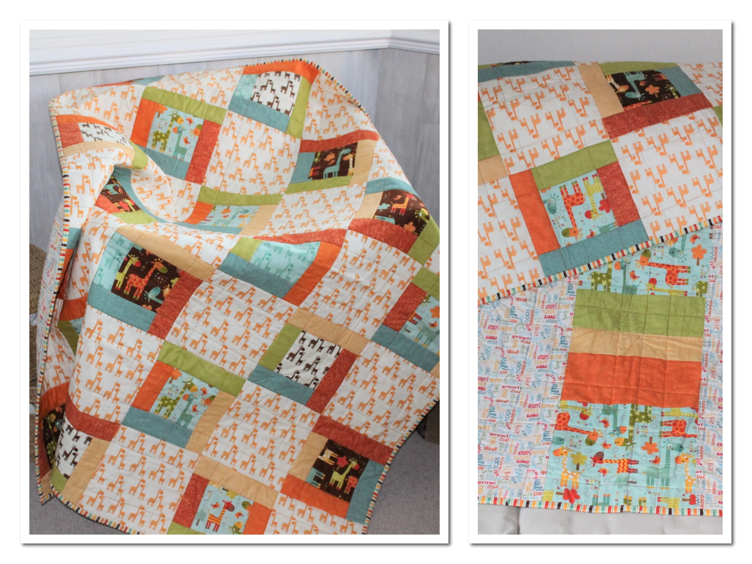 Little Giraffe quilt