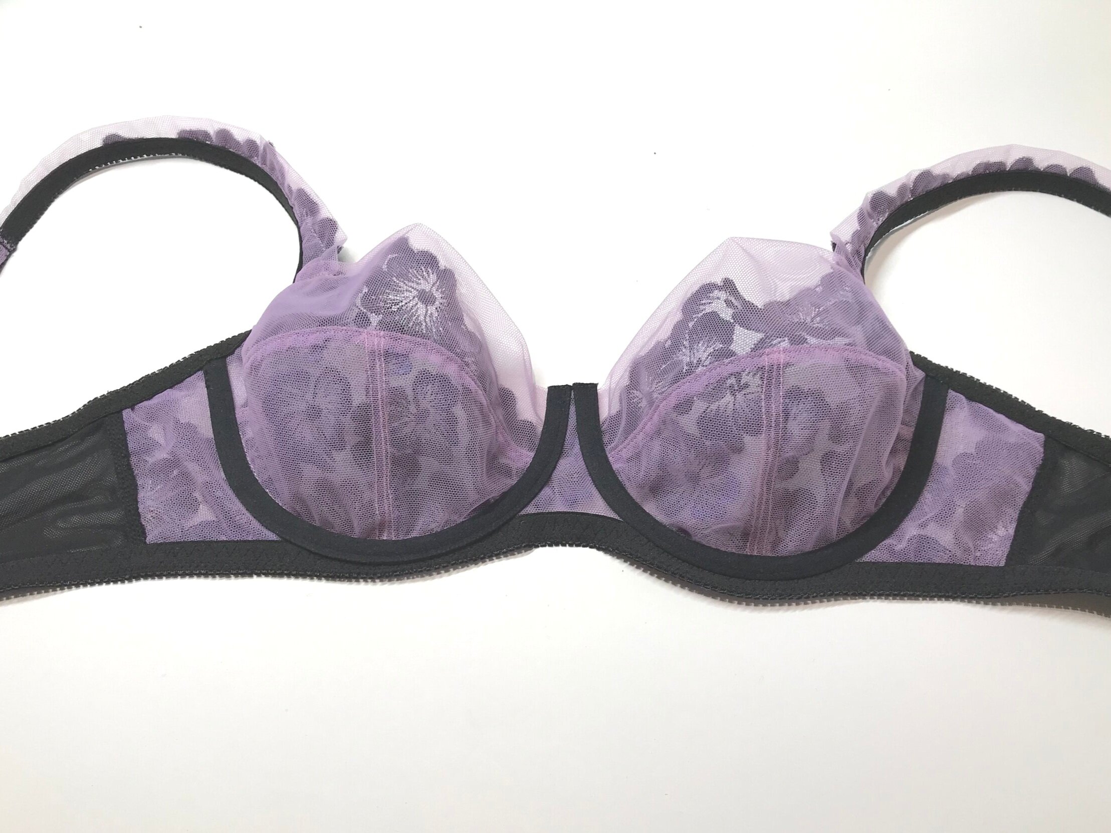 Ariel Bra Cup Pattern by Porcelynne - Part 2 - Sewing the Bra Cups and Seam  Coverings 