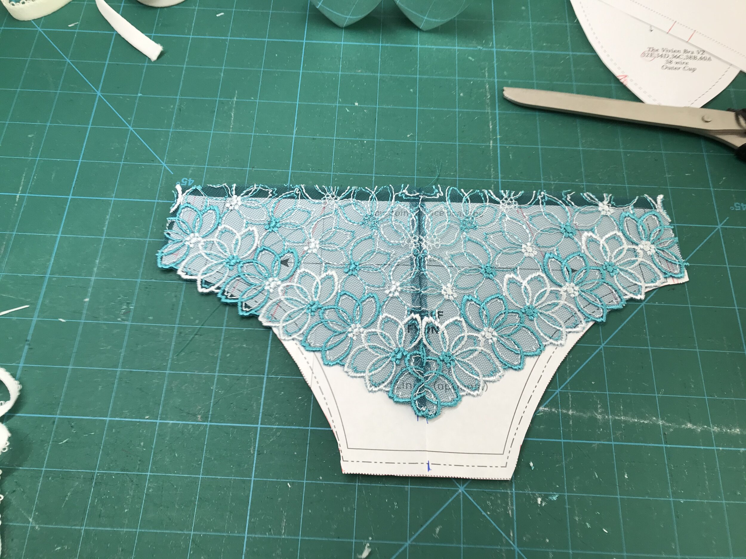 the Vivien bra pattern ( Variation Two: Pattern Booklet and bands pieces )  — Annie and Myras