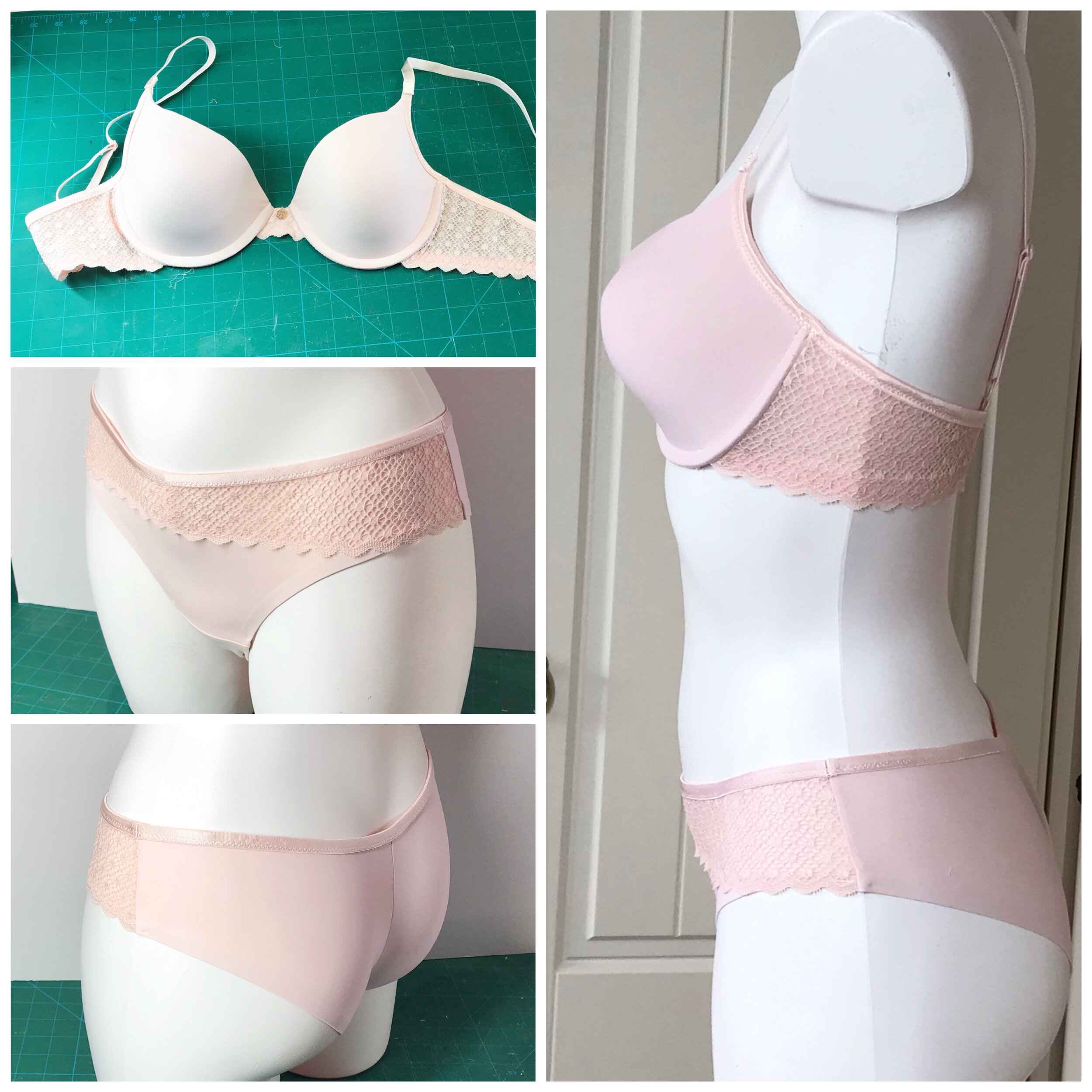 Simplicity Misses' Plunge Bra and Panties 8436 pattern review by