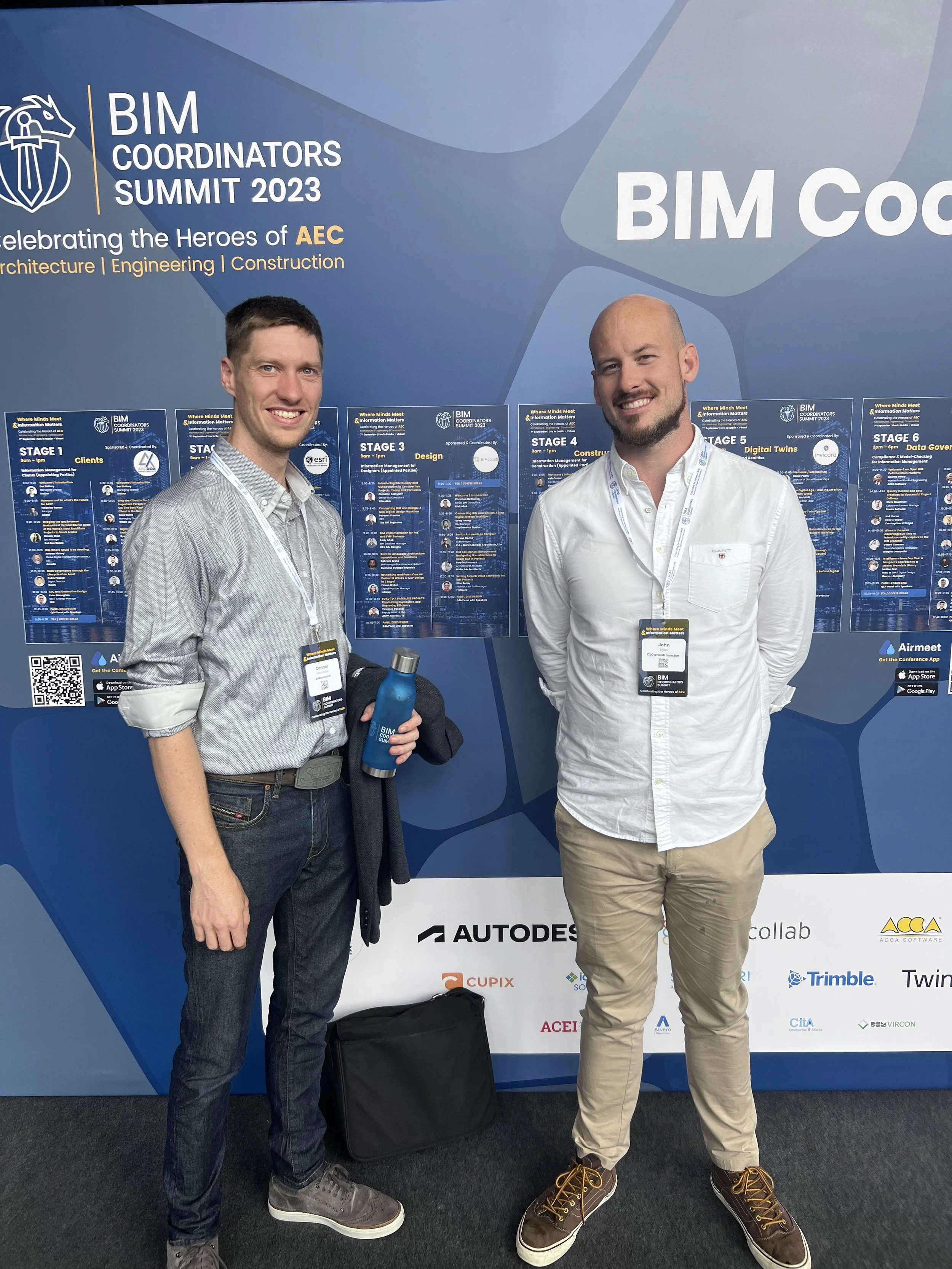 Catching up with old and new friends at Dublin’s BIM Coordinators Summit