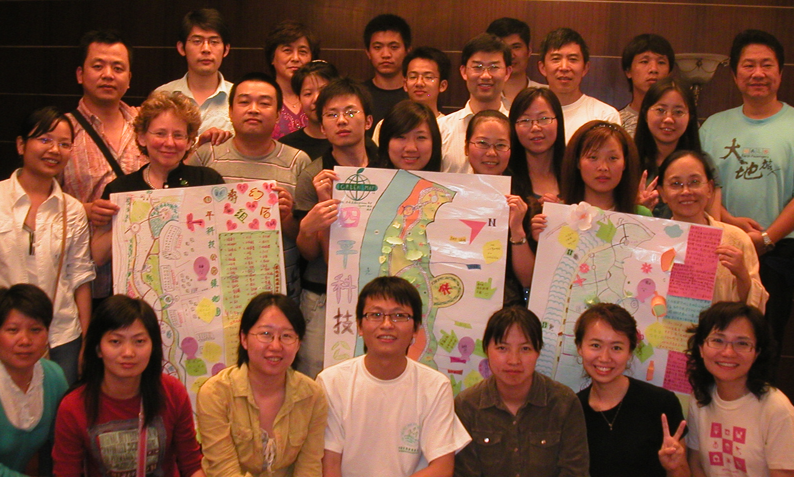Meeting Chinese Green Mapmakers in Shanghai was very meaningful to Wendy