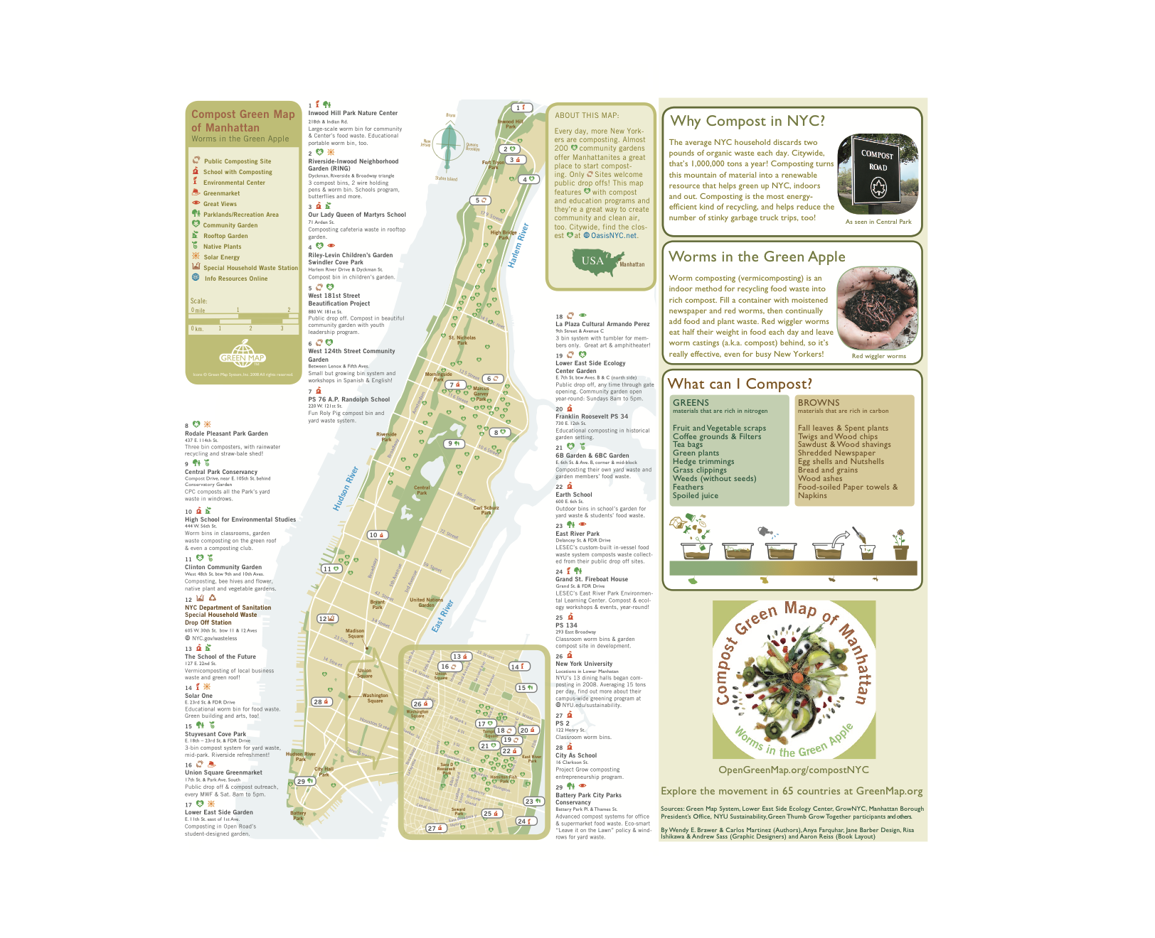 The Composting Green Map helped triple Manhattan's composting rate and raise the status of this climate-savvy practice