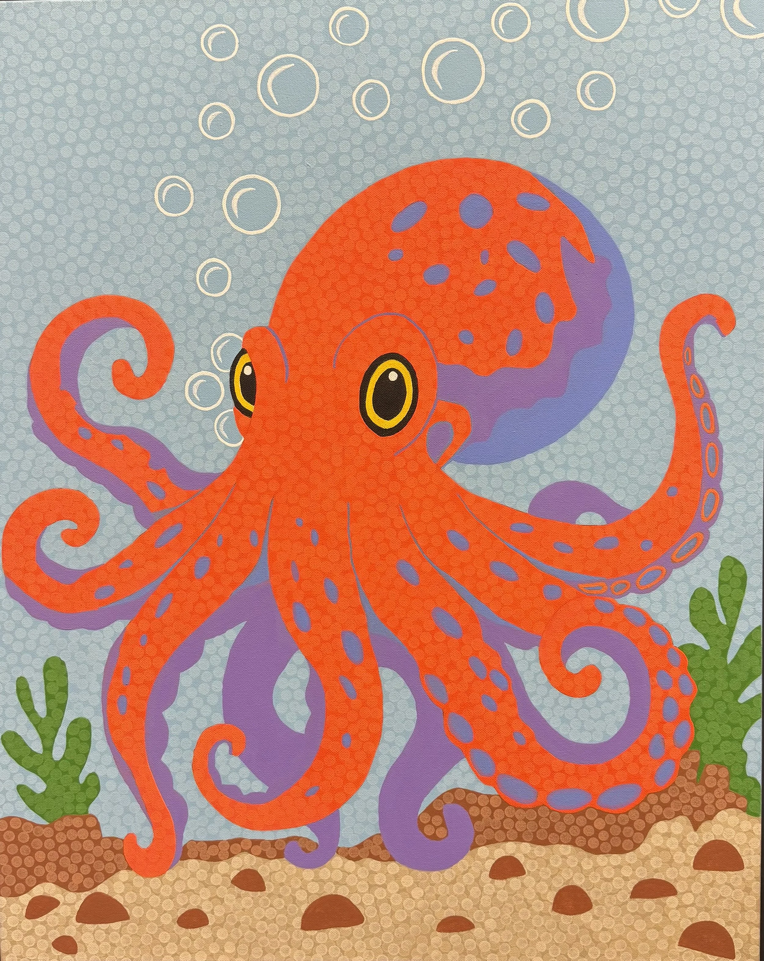 Olivia the Octopus' Print