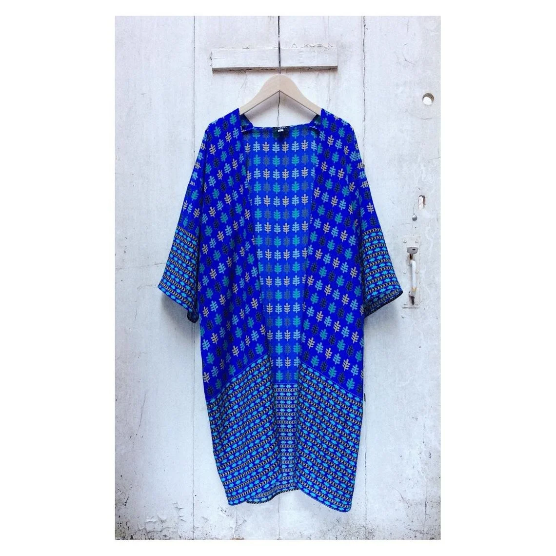 knee length kimono jacket