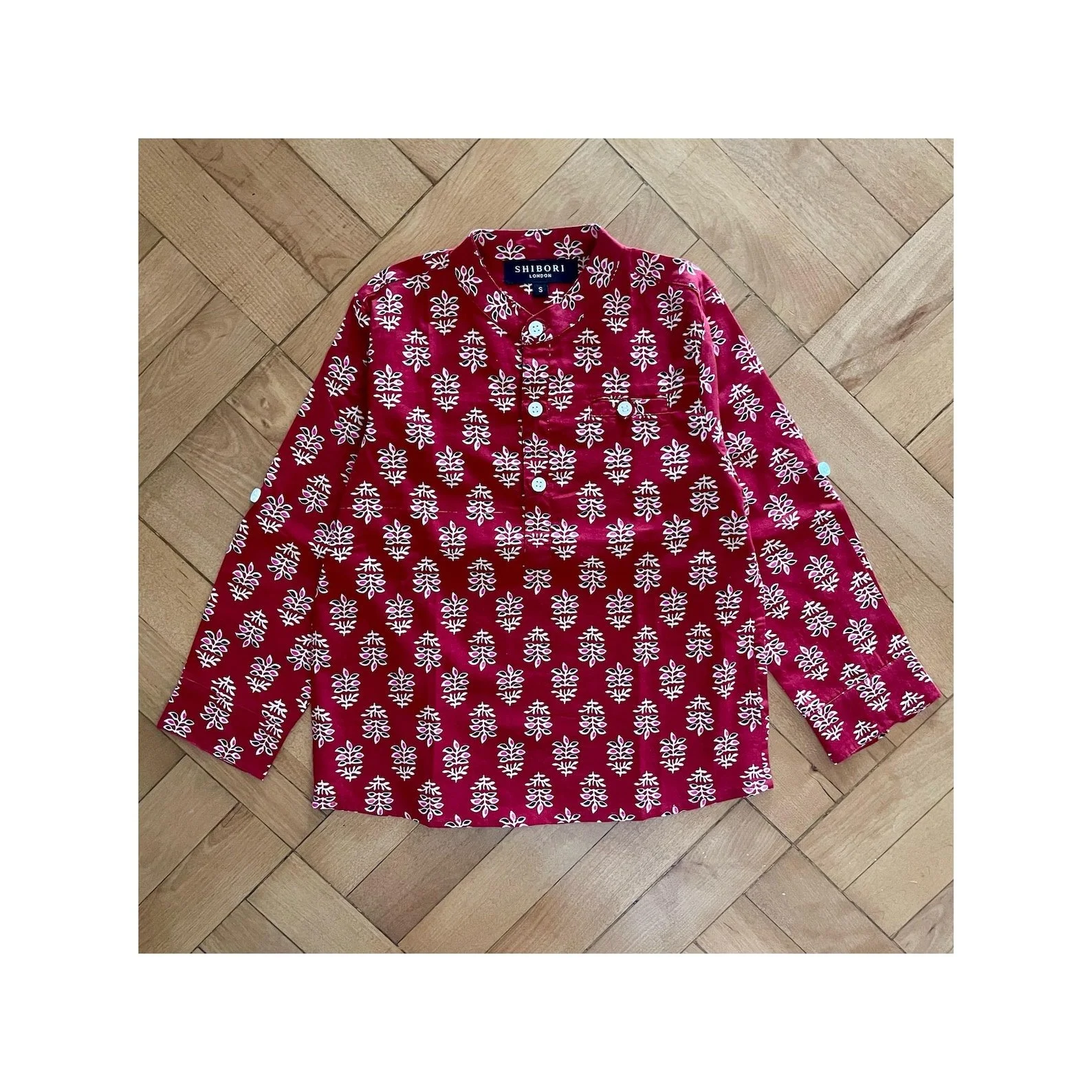 Kids Nehru Shirt Block Print 5.jpg